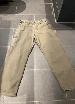 Carhartt Dungaree Fit Work Pants – Olive/Groen – 34x30 – Goede staat, merk: Carhartt, staat: Goed, maat: Universeel, € 44,99, € 47,94 inclusief Kopersbescherming