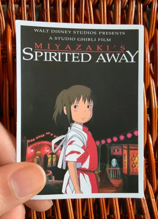 Stickers Autocollant Affiche cinéma japonais Le voyage de Chihiro / Spirited Away Ghibli, brand: Scrapbooking, condition: New without tags, €1.70, €2.49 includes Buyer Protection