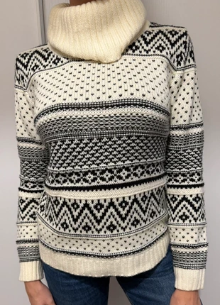 Maglione bianco e nero, marque: Hanny Deep, état: Très bon état, taille: S / 36 / 8, 10,00 €, 11,20 € Protection acheteurs incluse