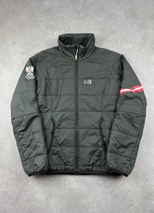 Doudoune matelassée Millet S femme Primaloft kaki grise J.O Autriche 🇦🇹, brand: Millet, condizioni: Ottime, taglia: S / IT 40 / EU 36, €56.00, €59.50 include la Protezione acquisti