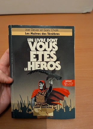 Un livre dont vous êtes le héros _ les maîtres des ténèbres _ loup solitaire, état: Satisfaisant, 8,00 €, 9,10 € Protection acheteurs (Pro) incluse