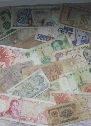 Lot de 22 vieux billets du monde, état: Satisfaisant, 12,00 €, 13,30 € Protection acheteurs incluse