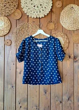 camisa de lunares, marque: marilì chic, état: Neuf sans étiquette, taille: M / 38 / 10, 14,50 €, 15,93 € Protection acheteurs incluse