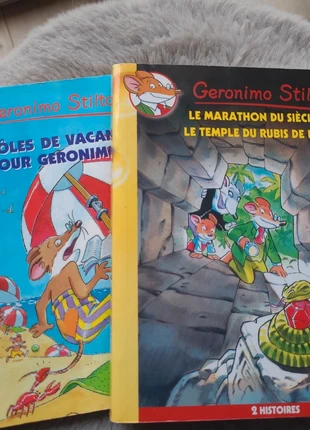 2 livres geronimo stilton, estado: Muito bom, €3.00, €3.85 inclui Proteção do Comprador