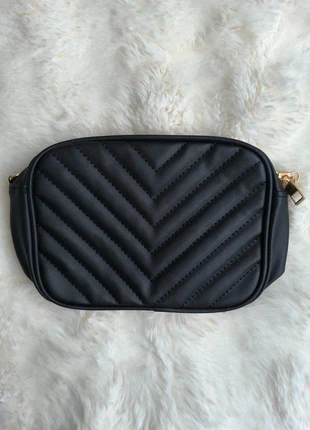 Sac Bandoulière NEUF Shein - Noir Matelassé & Chaîne Dorée - Chic !, brand: Shein, condition: New with tags, €3.00, €3.85 includes Buyer Protection