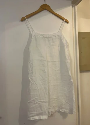 Robe blanche Monoprix Premium – Taille 38/40, marque: Monoprix, état: Très bon état, taille: M / 38 / 10, 10,00 €, 11,20 € Protection acheteurs incluse