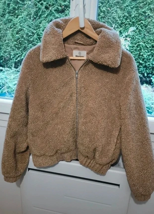 Manteau bouclette, marca: Bizzbee, estado: Muito bom, tamanho: S / 36 / 8, €10.00, €11.20 inclui Proteção do Comprador
