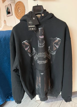 Represent hoodie Dogs Thoroughbred NEW, merk: REPRESENT, staat: Nieuw met prijskaartje, maat: L, € 90,00, € 95,20 inclusief Kopersbescherming