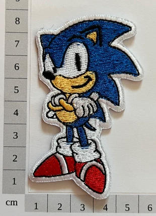 Patch alta qualità Sonic personaggio Sonic the Hedgehog videogame toppa termoadesiva, marque: Sonic the Hedgehog, état: Très bon état, 4,00 €, 4,90 € Protection acheteurs (Pro) incluse