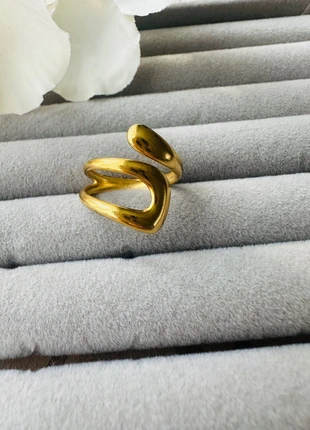 Roestvrijstalen ring, staat: Nieuw zonder prijskaartje, maat: Aanpasbaar, € 4,99, € 5,94 inclusief Kopersbescherming Pro