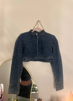 Cropped denim PLT jacket, brand: PLT, condition: New without tags, size: S / UK 8-10, £6.00, £7.00 includes Buyer Protection