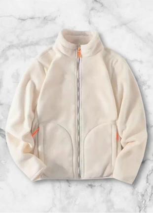 Veste polaire beige zippée, taille M, style minimaliste cosy et hivernal, marque: y2k, état: Très bon état, taille: M, 40,00 €, 42,70 € Protection acheteurs (Pro) incluse