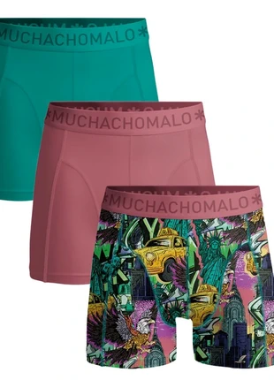 Nieuwe heren boxers 3 pack, merk: Muchachomalo, staat: Nieuw met prijskaartje, maat: L, € 17,50, € 19,08 inclusief Kopersbescherming