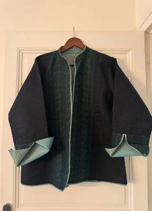 Cotton structured Japanese style jacket, brand: unknown, condition: Very good, size: M / UK 12-14, £45.00, £47.95 includes Buyer Protection