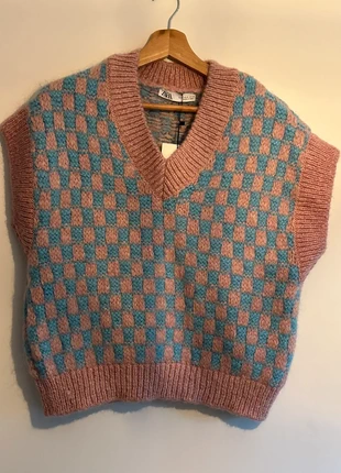 Pull sans manches Zara taille S neuf avec étiquette, marque: Zara, état: Neuf avec étiquette, taille: S / 36 / 8, 18,00 €, 19,60 € Protection acheteurs incluse