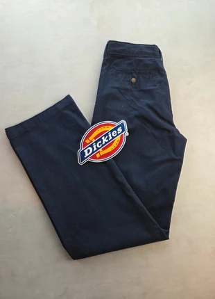 dickies pantalon femme bleu marine coupe droite taille us 14 workwear 👖, marque: Dickies, état: Très bon état, taille: W34 | FR 44, 15,00 €, 16,45 € Protection acheteurs incluse