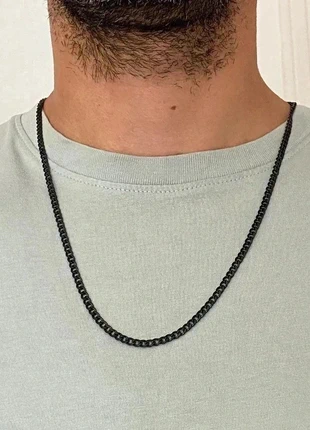 Collier homme en acier inoxydable, collier chaîne vigne, bijou homme, cadeau pour lui, staat: Heel goed, € 12,00, € 13,30 inclusief Kopersbescherming Pro
