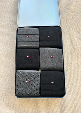 NIEUW! 6x Tommy Hilfiger sokken maat 43-46, merk: Tommy Hilfiger, staat: Nieuw met prijskaartje, maat: M | 43–46, € 35,00, € 37,45 inclusief Kopersbescherming