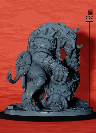 minature dnd - troll de siège - figurine à peindre pour jeux de rôle diorama et wargames, brand: D&D, condition: Very good, €32.00, €34.30 includes Buyer Protection Pro