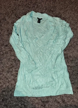 Pull en maille New York Company - Bleu/Vert - Taille XS, brand: Vintage Dressing, condizioni: Ottime, taglia: XS / IT 38 / EU 34, €4.00, €4.90 include la Protezione acquisti