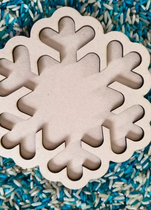 Vulvorm sneeuwvlok, marque: onbekend, état: Neuf avec étiquette, taille: 3 ans / 98 cm, 3,50 €, 4,38 € Protection acheteurs incluse