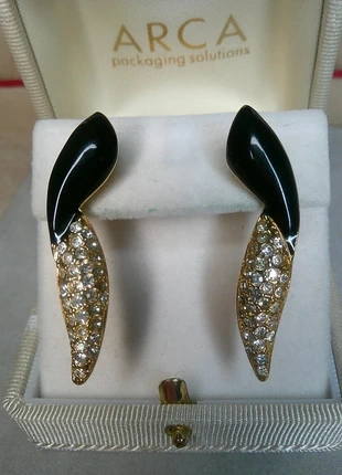 BO pendentes Monet Swarovski, marque: Monet, état: Très bon état, 29,00 €, 31,15 € Protection acheteurs (Pro) incluse