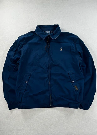 Veste Harrington Ralph Lauren bleu marine logo blanc brodé L homme old money vintage, brand: Ralph Lauren, condition: Very good, size: L, €85.00, €89.95 includes Buyer Protection