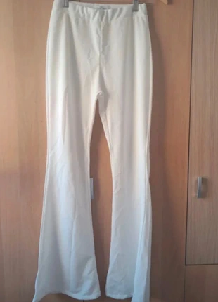 Pantalones blancos de pierna ancha - Pantalon blanc à jambes larges, marca: Glowrias, estado: Nuevo sin etiquetas, tamaño: M / 38 / 10, 15,00 €, 16,45 € Protección al comprador incluida