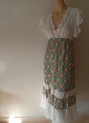 Vestido de verano talla L muy bueno, marque: sin marca, état: Très bon état, taille: L / 40 / 12, 15,00 €, 16,45 € Protection acheteurs incluse