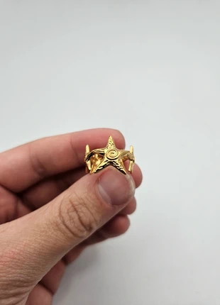 Stainless steel aanpasbare sterren ring, merk: Boutiek, staat: Nieuw zonder prijskaartje, maat: Aanpasbaar, € 4,00, € 4,90 inclusief Kopersbescherming Pro