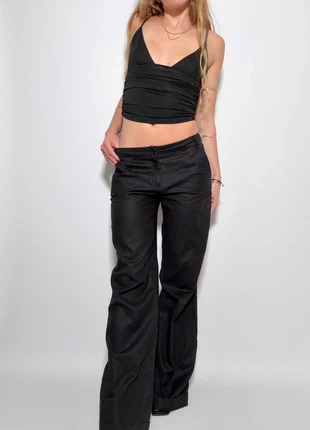 Pantalon taille basse type tailleur vintage 2000s y2k évasé, marque: Vintage Dressing, état: Très bon état, taille: S / 36 / 8, 24,00 €, 25,90 € Protection acheteurs (Pro) incluse