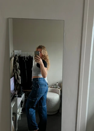 Jean cargo Zara, brand: Zara, condition: Very good, size: M / 38 / 10, €10.00, €11.20 includes Buyer Protection