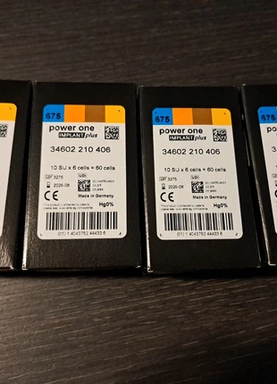 Varta Power One Implant Plus / p675 Batterien, brand: VARTA, condizioni: Nuovo con cartellino, €15.00, €16.45 include la Protezione acquisti