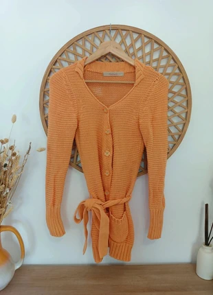 Cárdigan largo naranja Vero Moda Ceina talla S, marque: Vero Moda, état: Très bon état, taille: S / 36 / 8, 13,00 €, 14,35 € Protection acheteurs incluse