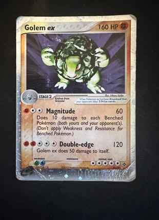 Carte Pokémon Grolem EX print 91/97 - EN Poor, marque: Pokémon, état: Satisfaisant, 7,00 €, 8,05 € Protection acheteurs incluse