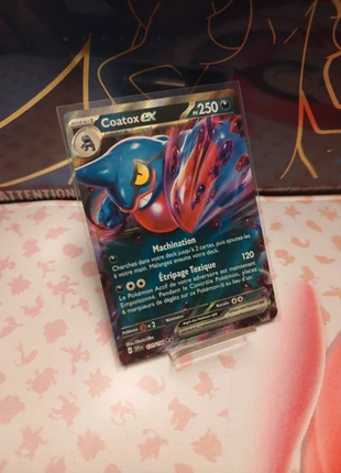 Carte pokemon Coatox ex 131/198 écarlate et violet ev1, brand: Pokémon, condition: New with tags, €2.00, €2.80 includes Buyer Protection