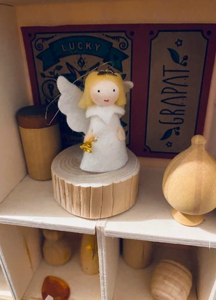 Petit ange clochette/grelot ambrosius, marque: ambrosius dolls, état: Très bon état, taille: Prématuré, jusqu'à 44cm, 9,00 €, 10,15 € Protection acheteurs incluse