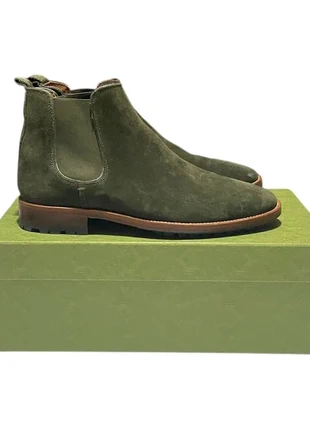 Bottine / Boots Chelsea en Daim Paire&fils Verte Taille 42 Homme, brand: Paire & Fils, condition: Very good, size: 42, €90.00, €95.20 includes Buyer Protection