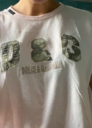 Dolce and Gabbana army pink t shirt, merk: Dolce & Gabbana, staat: Heel goed, maat: M / 38 / 10, € 37,50, € 40,08 inclusief Kopersbescherming