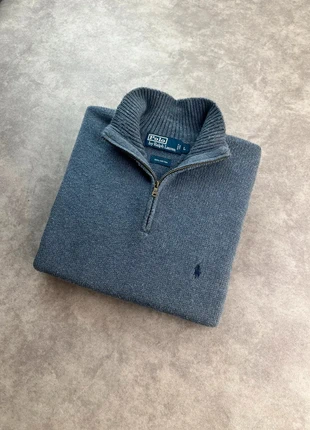 Pull camionneur / 1/4 zip / half zip Ralph Lauren - Homme - Taille L, marca: Ralph Lauren, estado: Muito bom, tamanho: L, €46.85, €49.89 inclui Proteção do Comprador Pro