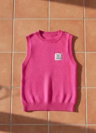 Gilet sans manches fuchsia, coupe droite, style casual chic, marque: eloria, état: Très bon état, taille: S / 36 / 8, 34,99 €, 37,44 € Protection acheteurs (Pro) incluse