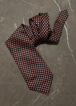 Cravatta vintage 100% seta Made in italy pattern floreale geometrico 🌸, marque: Silk, état: Très bon état, 10,00 €, 11,20 € Protection acheteurs incluse