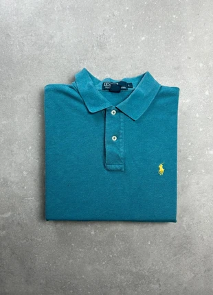 Polo Ralph Lauren Taille L Homme Bleu Coton Logo Brodé Jaune, brand: Ralph Lauren, condition: Good, size: L, €15.00, €16.45 includes Buyer Protection Pro