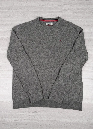 Pull Tommy Hilfiger Denim gris S • Maille premium - Pull homme Tommy Hilfiger - Coupe classique, marca: Tommy Hilfiger, estado: Muy bueno, tamaño: S, 20,00 €, 21,70 € Protección al comprador incluida