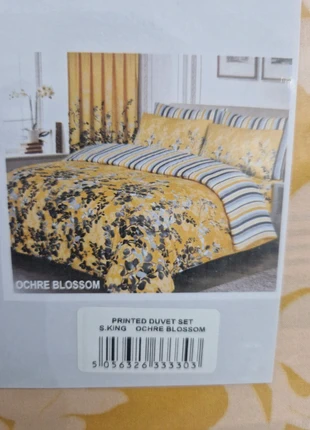 Duvet cover set SuperKing Ochre Blossom, condition: New with tags, size: Super King, £17.99, £19.59 includes Buyer Protection Pro