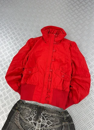 Y2K Avantgarde Fur Bomber Jacket winter puffer active Japan Style No Faith Vibe size m, marque: Vintage Dressing, état: Très bon état, taille: S / 36 / 8, 54,99 €, 58,44 € Protection acheteurs incluse