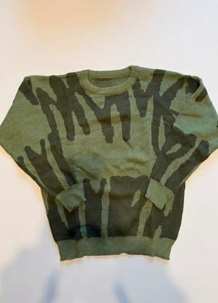 Sweat vert à motifs verts foncés taille L neuf avec emballage, marque: y2k, état: Neuf avec étiquette, taille: L, 9,99 €, 11,19 € Protection acheteurs incluse