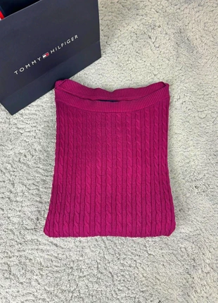 Sweat / Pull Col Rond Tommy Hilfiger Violet/Prune - Taille M - Femme, marca: Tommy Hilfiger, estado: Muito bom, tamanho: M / 38 / 10, €19.99, €21.69 inclui Proteção do Comprador Pro