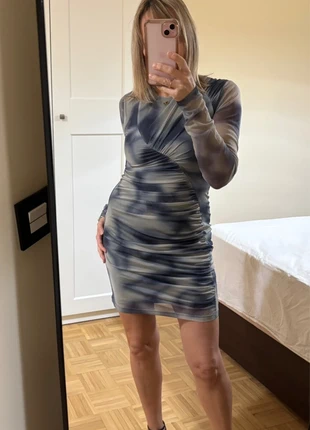 Zara vestido mini TS drapeado, marque: Zara, état: Très bon état, taille: S / 36 / 8, 9,00 €, 10,15 € Protection acheteurs incluse