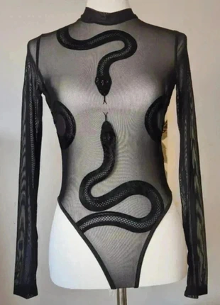 Bodies serpent - Manche longue & semi-transparente, brand: Serpent Chic Atelier, condition: Very good, size: S / 36 / 8, €39.90, €42.60 includes Buyer Protection